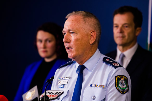 NSW Police Commissioner Mick Fuller will leave his job next year.
