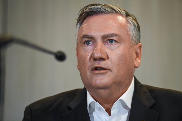 Eddie McGuire has been denied entry to WA for the AFL grand final.