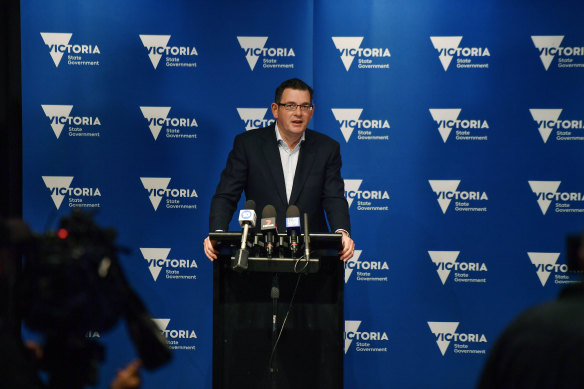 In the spotlight: Daniel Andrews has come under intense criticism over Victoria's Belt and Road agreement with China.