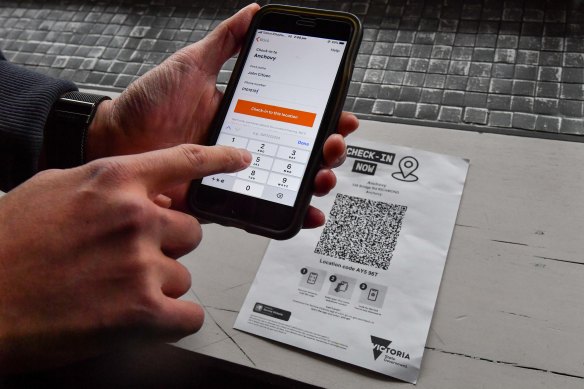 Requiring people to check in to all public premises via QR codes is an important part of controlling outbreaks.