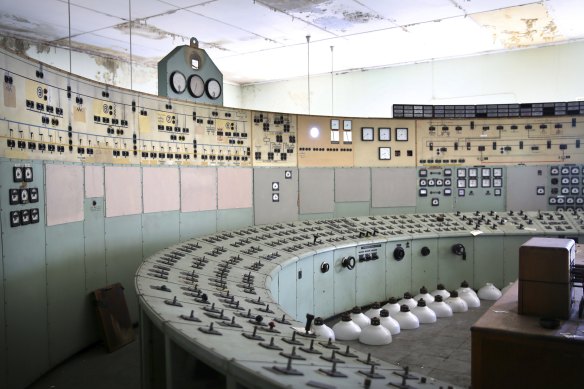 Here we come, MCA? The interior of the old power station at White Bay.
