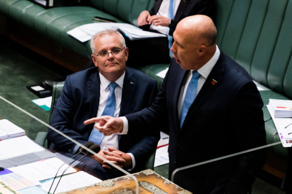 Defence Minister Peter Dutton has accused members of the Liberal party of “misleading” the Prime Minister on the Religious Discrimination Act. 