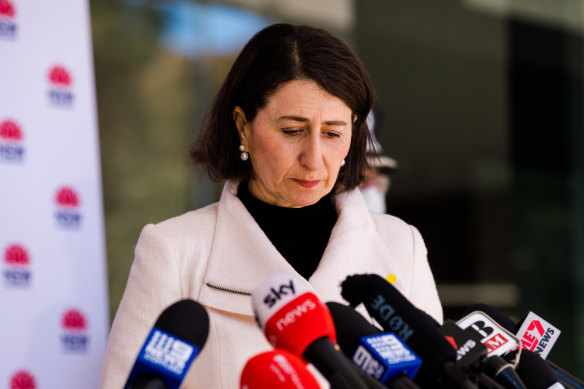 NSW Premier Gladys Berejiklian on Thursday.