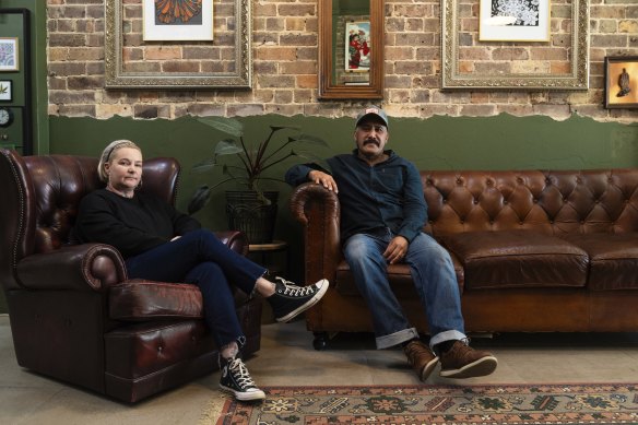 The Art of Tattoo owners Skye and Roki Maika like the proposal but have seen how other businesses were destroyed by the ongoing delays of the George Street light rail.