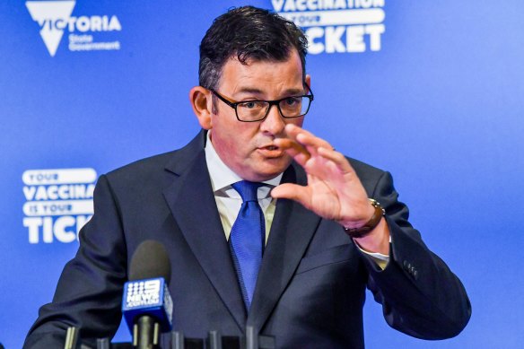 Victorian Premier Daniel Andrews.