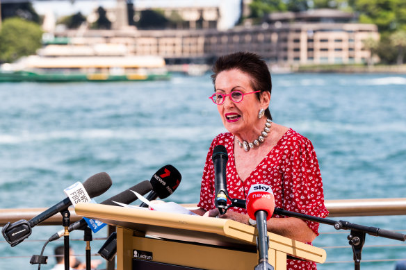 Lord Mayor of Sydney Clover Moore.