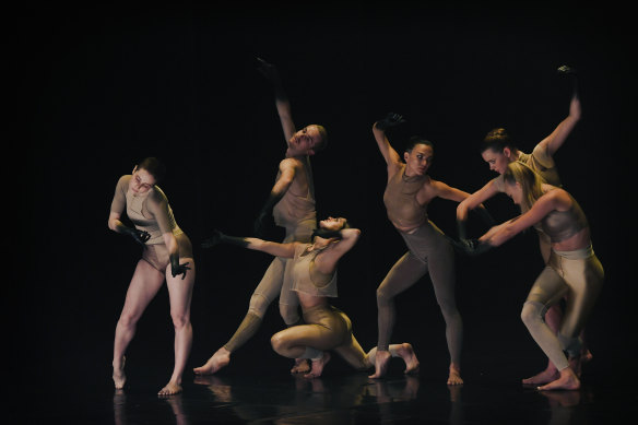 Dancers for Melanie Lane's WOOF incorporate elements of club culture.
