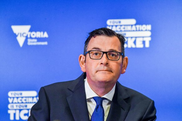 Victorian Premier Daniel Andrews.