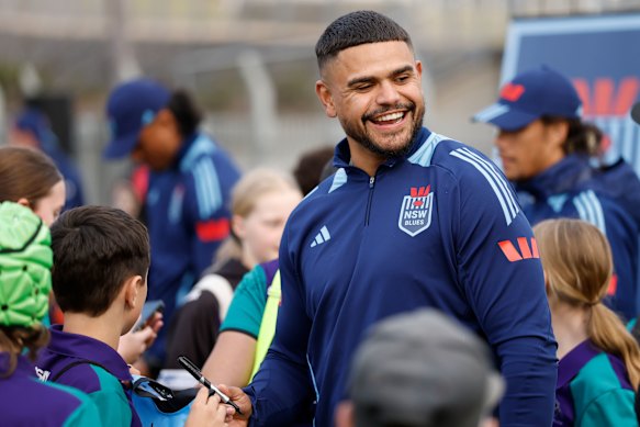 King of the kids: Latrell Mitchell