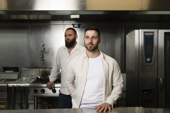 Tass and Michael Vatalidis run Pen Catering, a family business. They believe the budget is a step in the right direction.