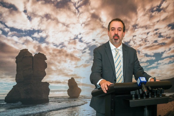 Trade Minister Martin Pakula has acknowledged Victoria started behind the eight-ball on students due to the state's second wave.