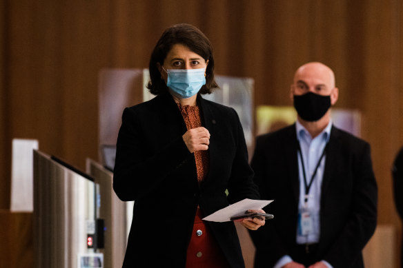 NSW Premier Gladys Berejiklian.