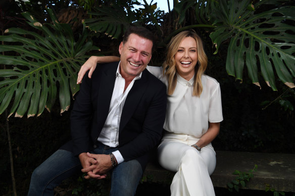 Karl Stefanovic and Allison Langdon, new hosts of Today in 2020.