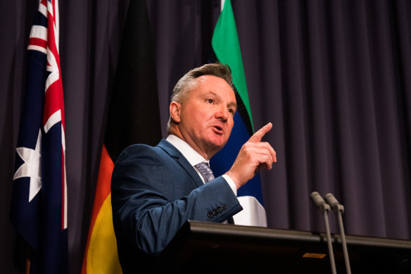 Energy Minister Chris Bowen does not support a windfall tax on gas exporters.