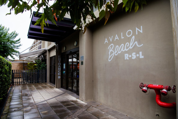 Avalon Beach RSL, one of the venues visited by a covid positive person that triggered a Coronavirus COVID-19 Outbreak in Avalon on Sydney’s Northern Beaches over recent days.