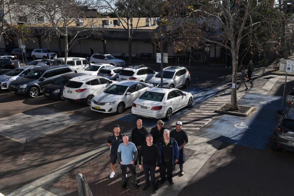 Neutral Bay Village store owners  oppose the proposed removal of a shipper car park.