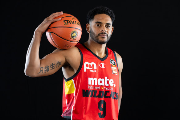 Perth Wildcats star Corey Webster.