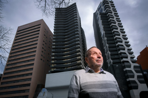 John Rosenberg said his fellow South Melbourne apartment owners were alarmed by the Victorian directive.