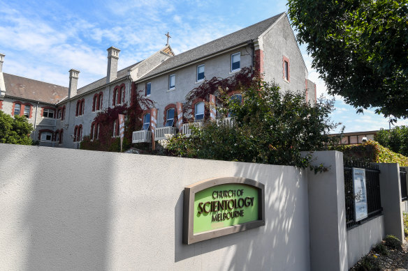 Scientology headquarters in Ascot Vale