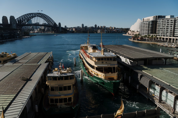 The ferry wharves at Circular Quay need a major upgrade.