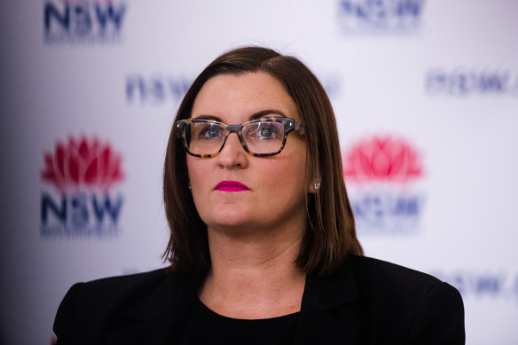 NSW Education Minister Sarah Mitchell. 