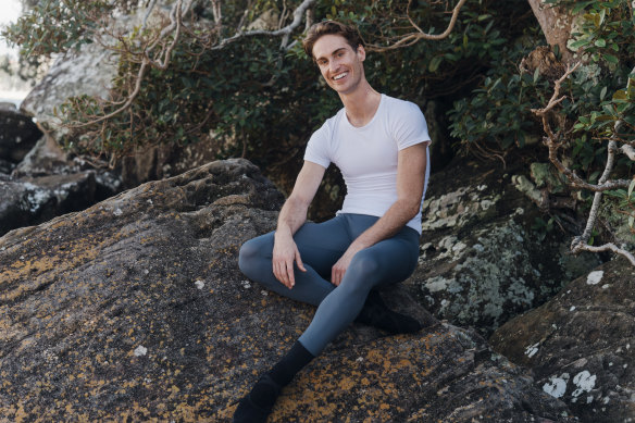 Australian Ballet soloist Nathan Brook, back on home turf in Sydney’s northern beaches.