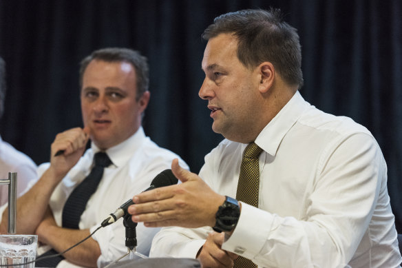 Liberal member for Mackellar Jason Falinski. 