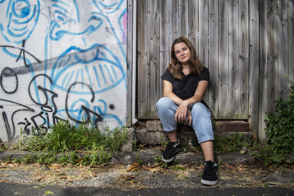 Sydney teenager Tilda, 15, uses Instagram, TikTok and Snapchat.