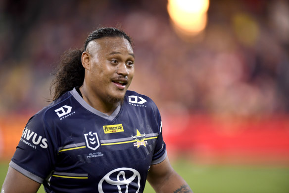 Luciano Leilua is set to make his NRL return.
