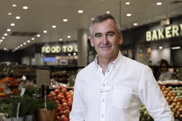 Woolworths CEO Brad Banducci. The purchase by Woolworths will bring the retail behemoth in line with competitors such as Wesfarmers, who also acquired its own online marketplace, Catch