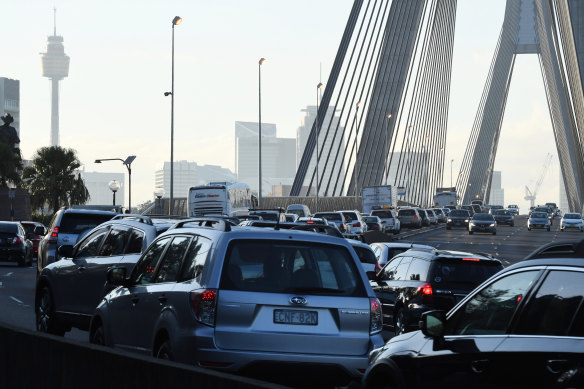 Gridlock on the way home from the beach... The end to many summer days.