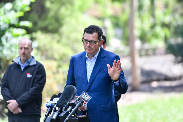 Premier Daniel Andrews called the Chinese propaganda image 'beyond the pale'.