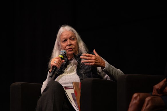 Professor Marcia Langton, one of the speakers at Desert Mob Artist Talks.