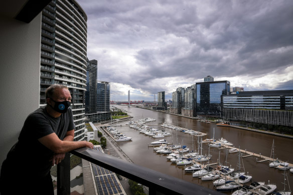 John Gregg says there "was no quality of life" in central Melbourne under stage four restrictions.