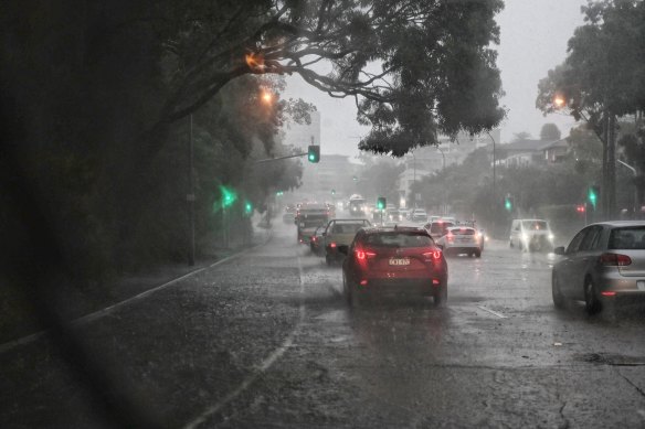 Wet weather will persist in Sydney.