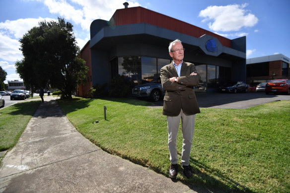 David Monk says the coronavirus crisis has added to the stress caused by the imminent acquisition of his property.
