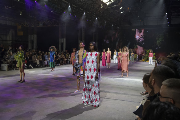Indigenous runway at Australian Fashion Week a historic first