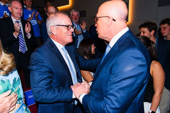 Both Scott Morrison and Peter Dutton had hard-line positions on immigration before becoming leader.