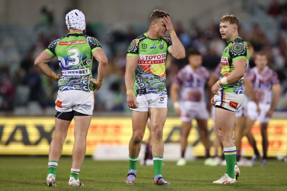 Canberra hit the wall last week against Manly after racking up five straight wins in the preceding weeks.