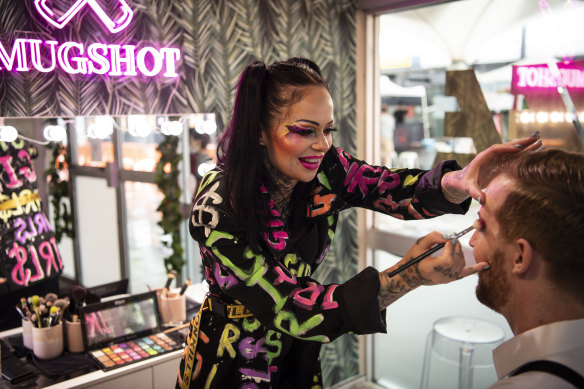 Jessica ‘Jackel’ Aitchinson is an inclusive, LGBTQI and sex-worker-friendly make-up artist in Sydney.
