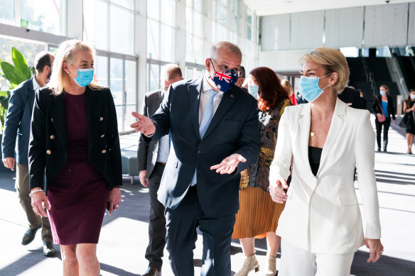 Prime Minister Scott Morrison at The Chamber of Minerals and Energy of Western Australia Perth Convention Centre.