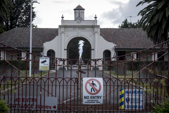 The former Fiskville CFA training college.