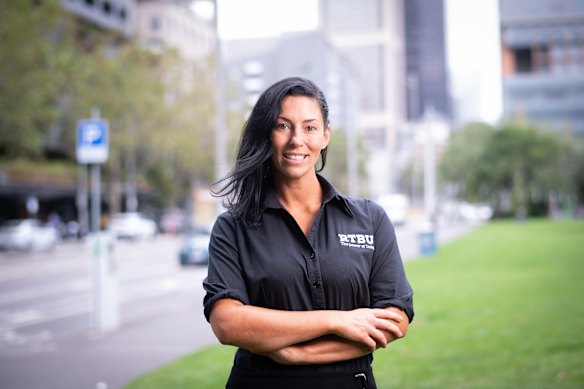 Luba Grigorovitch is depicted as the state secretary of the RTBU.