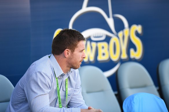 Michael Morgan is pondering his future at the North Queensland Cowboys.