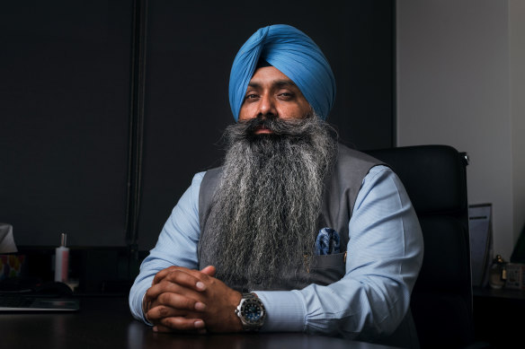 Dr Jagvinder Singh Virk says he and other members of the Indian-Australian community have been looking at ways to help bring Australians home, including potential 14-day quarantine stays in Singapore, or through organising charter flights.