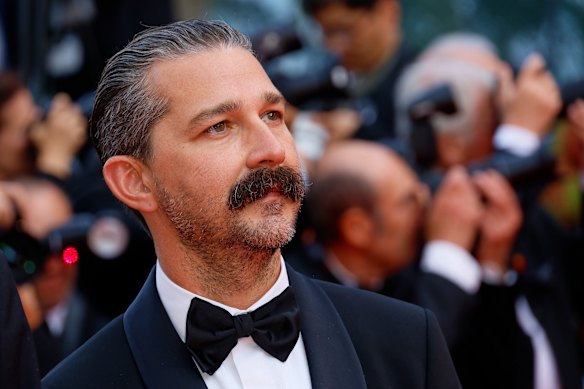 Shia LaBeouf at the Cannes festival last year. 