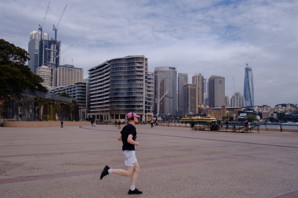 The path would link the Sydney Opera House in the heart of the city with fast-growing western Sydney. 