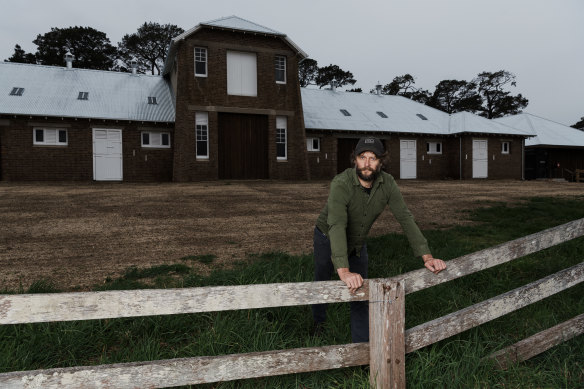 Artist Ben Quilty, founder of Ngununggula Gallery in Bowral.