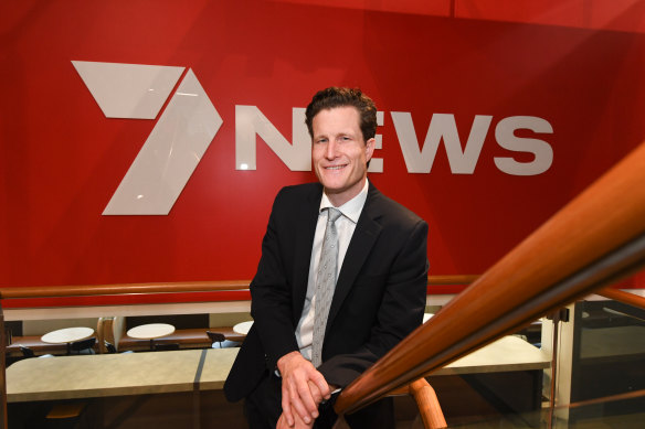 Anthony De Ceglie, Seven Network director of news and current affairs, is overseeing a push to expand the network’s offering.