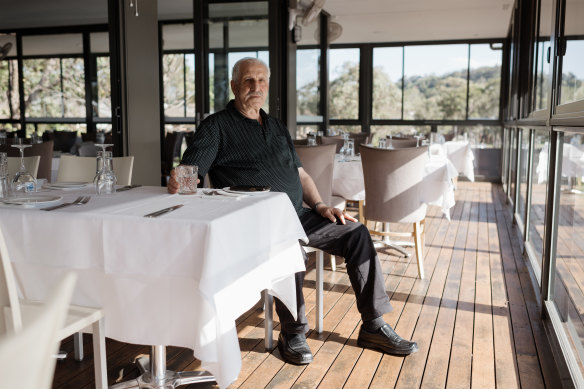 Jim Kritsotakis, owner of Limani Restaurant at Narrabeen, is struggling to find fully vaccinated staff for reopening next week.